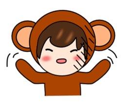 OSARU SAN sticker #8905243