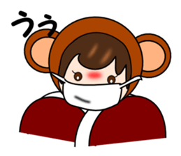 OSARU SAN sticker #8905250