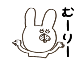 Welcome back! Rabbit jiro sticker #8905395