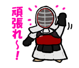 japanese swordman2 sticker #8906218