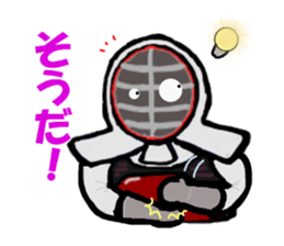 japanese swordman2 sticker #8906224