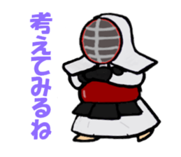 japanese swordman2 sticker #8906226