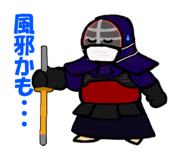 japanese swordman2 sticker #8906229