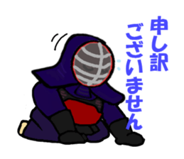 japanese swordman2 sticker #8906231