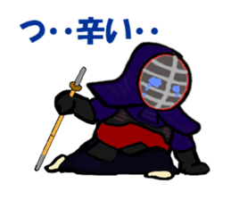 japanese swordman2 sticker #8906237