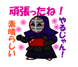 japanese swordman2 sticker #8906243