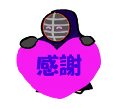 japanese swordman2 sticker #8906244