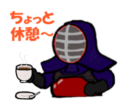 japanese swordman2 sticker #8906245