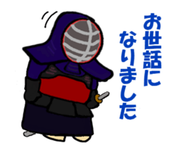 japanese swordman2 sticker #8906251