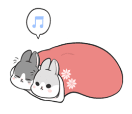 Machiko rabbit(winter) sticker #8906579