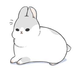 Machiko rabbit(winter) sticker #8906594
