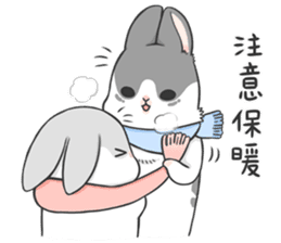 Machiko rabbit(winter) sticker #8906605