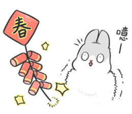 Machiko rabbit(winter) sticker #8906609