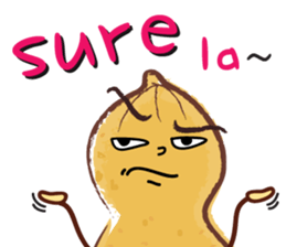 PeanutYau : hk's english II sticker #8906669