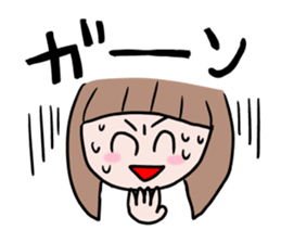 30-year-old girl sticker #8907260