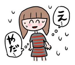 30-year-old girl sticker #8907263