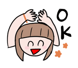 30-year-old girl sticker #8907271