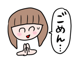 30-year-old girl sticker #8907272