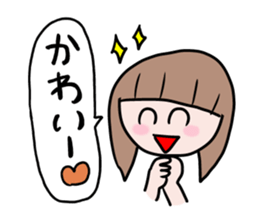 30-year-old girl sticker #8907279