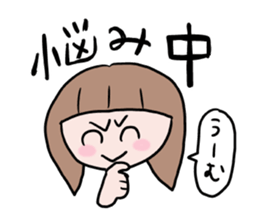 30-year-old girl sticker #8907280