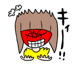 30-year-old girl sticker #8907281