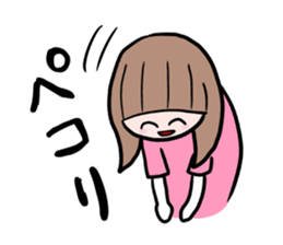30-year-old girl sticker #8907286