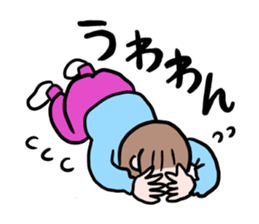 30-year-old girl sticker #8907289