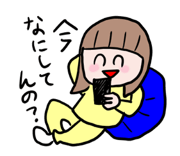 30-year-old girl sticker #8907293