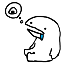 Pakupaku alien sticker #8907423
