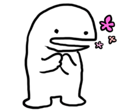 Pakupaku alien sticker #8907425