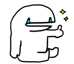 Pakupaku alien sticker #8907429