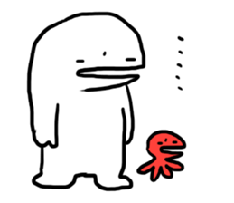 Pakupaku alien sticker #8907432