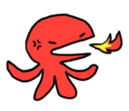 Pakupaku alien sticker #8907434