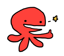 Pakupaku alien sticker #8907439