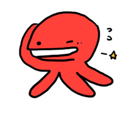 Pakupaku alien sticker #8907441