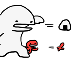 Pakupaku alien sticker #8907446