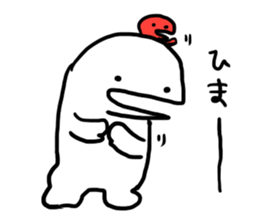 Pakupaku alien sticker #8907451