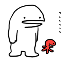 Pakupaku alien sticker #8907452