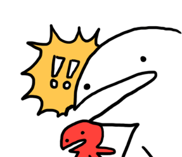 Pakupaku alien sticker #8907453