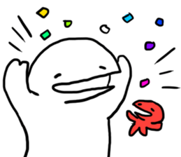 Pakupaku alien sticker #8907454