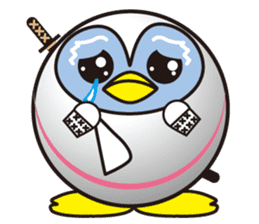 Penguin Ninja sticker #8907468