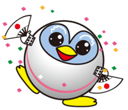 Penguin Ninja sticker #8907476