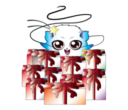 Girls Catball Cute - Daily Emot sticker #8907715