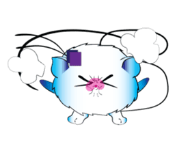 Girls Catball Cute - Daily Emot sticker #8907731