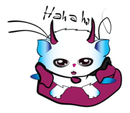 Girls Catball Cute - Daily Emot sticker #8907733