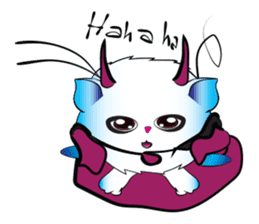 Girls Catball Cute - Daily Emot sticker #8907733