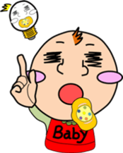 The pretty Baby sticker sticker #8907915