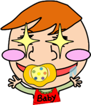 The pretty Baby sticker sticker #8907933