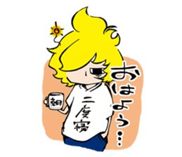 him&cat sticker #8908262