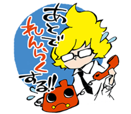 him&cat sticker #8908266